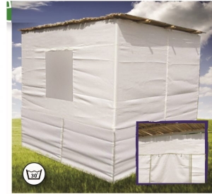 Tenture-Parachute-de-Luxe-1 Soucca en kit complet